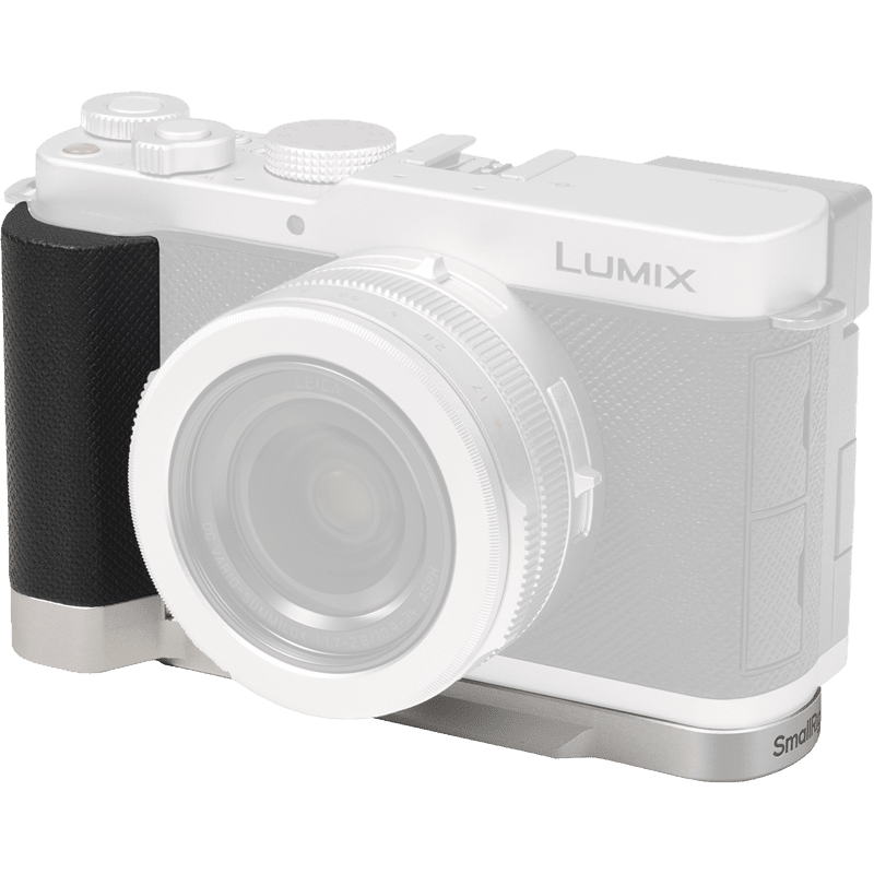 SMALLRIG 5701 L-Shaped Mount Plate Handle for Panasonic LUMIX L10 Silver