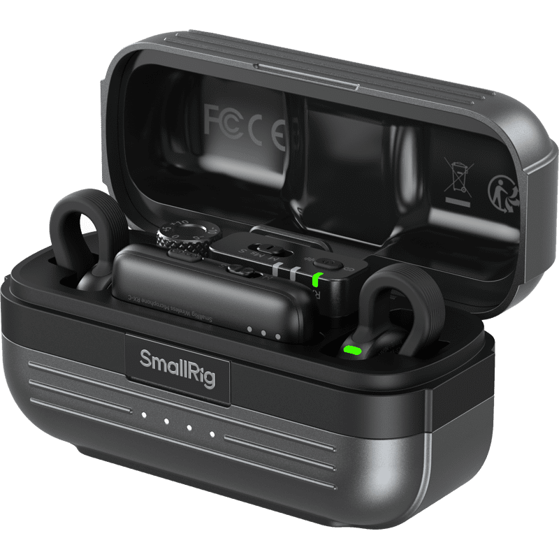 SMALLRIG 6526 S70 Wireless Microphone with Multi-Device Compatibility Black