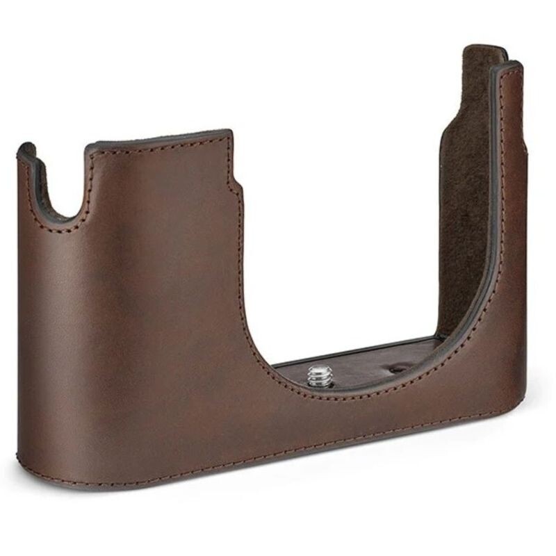 LEICA pouzdro Protector leather, dark brown pro Q3