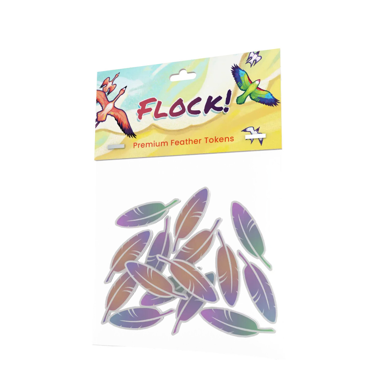Rose Gauntlet Entertainment Flock! - prémiové žetony peří
