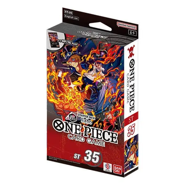 Bandai One Piece CG: ST35 Starter Deck - RED/BLACK Sabo