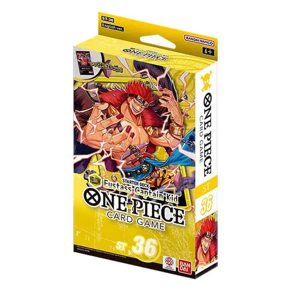 Bandai One Piece CG: ST36 Starter Deck - YELLOW Eustass