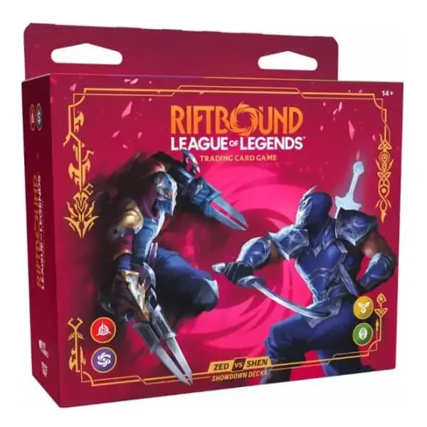 Riot Games Riftbound League of Legends TCG: Vendetta Showdown - Zed vs Shen