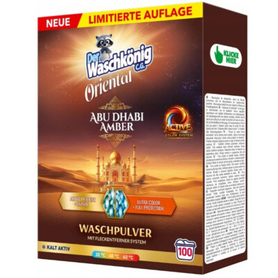 Waschkönig Oriental Color prací prášek box 100 dávek, 6 kg