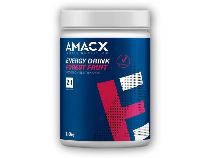 Amacx Energy Drink 1000g Varianta: forest fruit