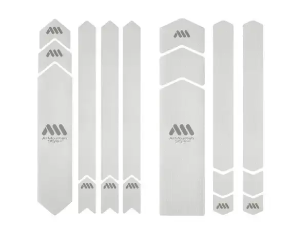 All Mountain Style ochranné polepy na rám Full Clear/Silver