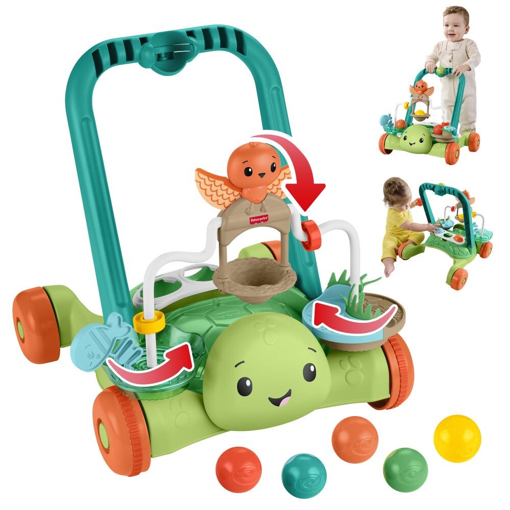 Fisher Price Interaktivní chodítko želva