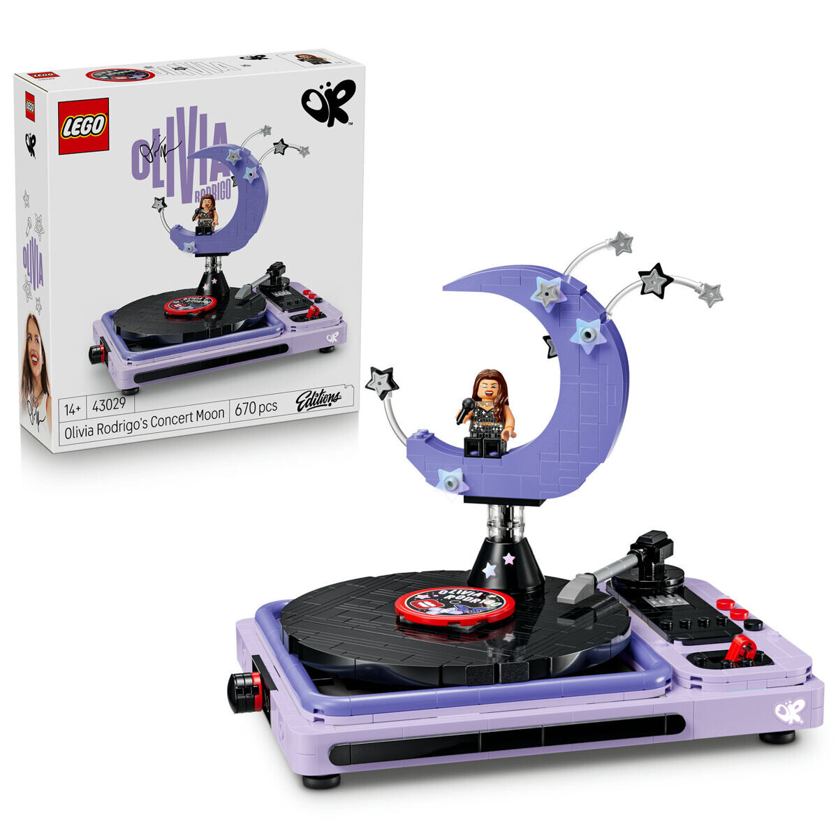 LEGO® Editions 43029 Olivia Rodrigo: Koncert za svitu měsíce