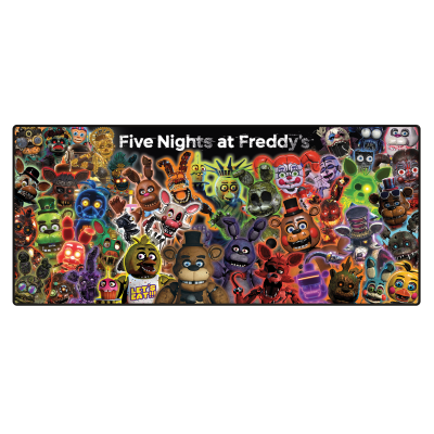 Five Nights At Freddy's herní podložka 90 x 40 cm (Glow Montage)