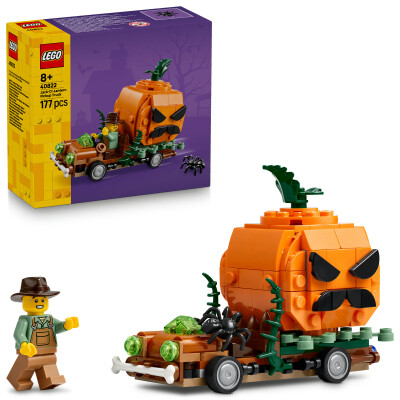 LEGO®  40822 Pick-up s halloweenskými dýněmi