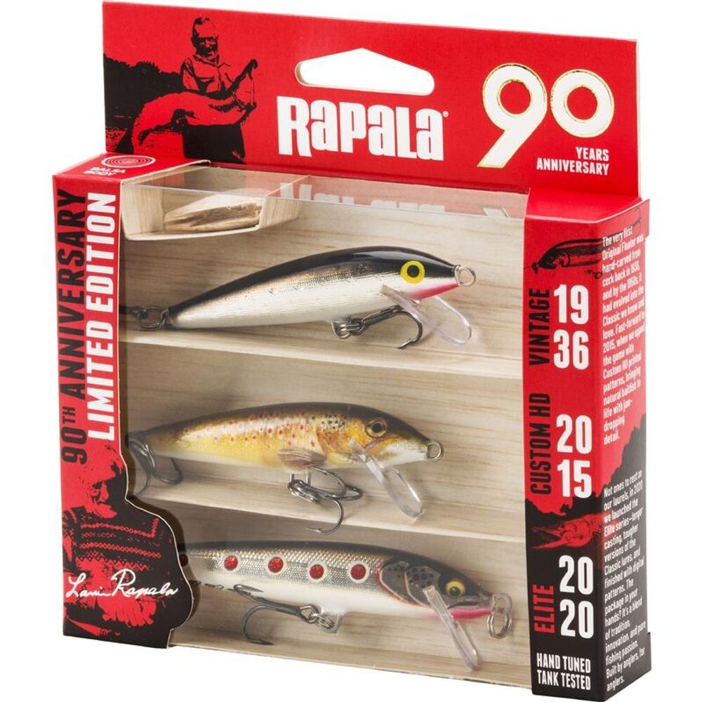 Rapala Wobler 90 Years Lure Kit Original Floater