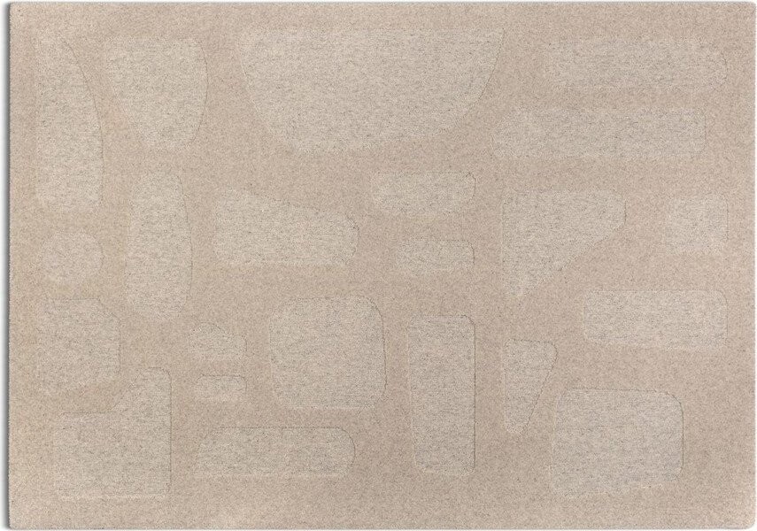 Taupe vlněný koberec 200x300 cm Archipelagio – Micadoni