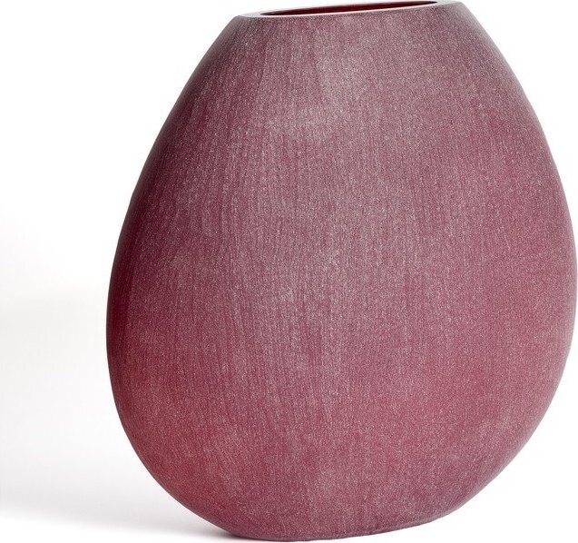 Vínová skleněná váza (výška 43,5 cm) Rovena – Kave Home