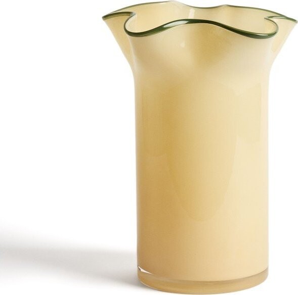 Žlutá skleněná váza (výška 31 cm) Endasi – Kave Home