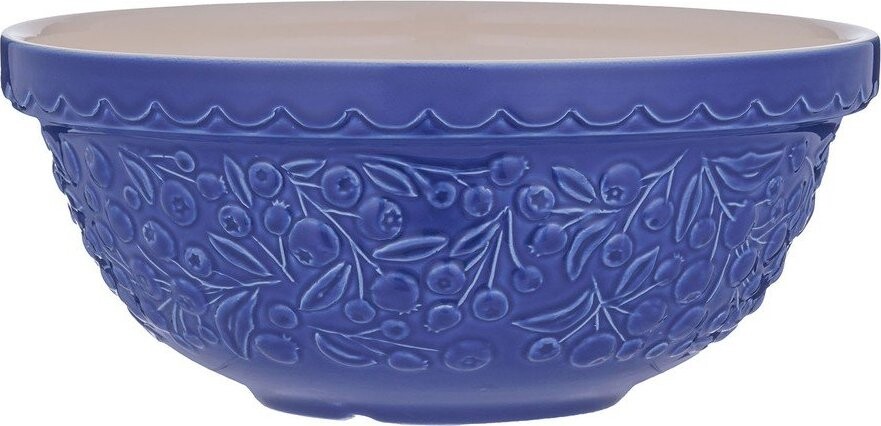 Modrá mísa z kameniny ø 26 cm Fruits Blueberry – Mason Cash