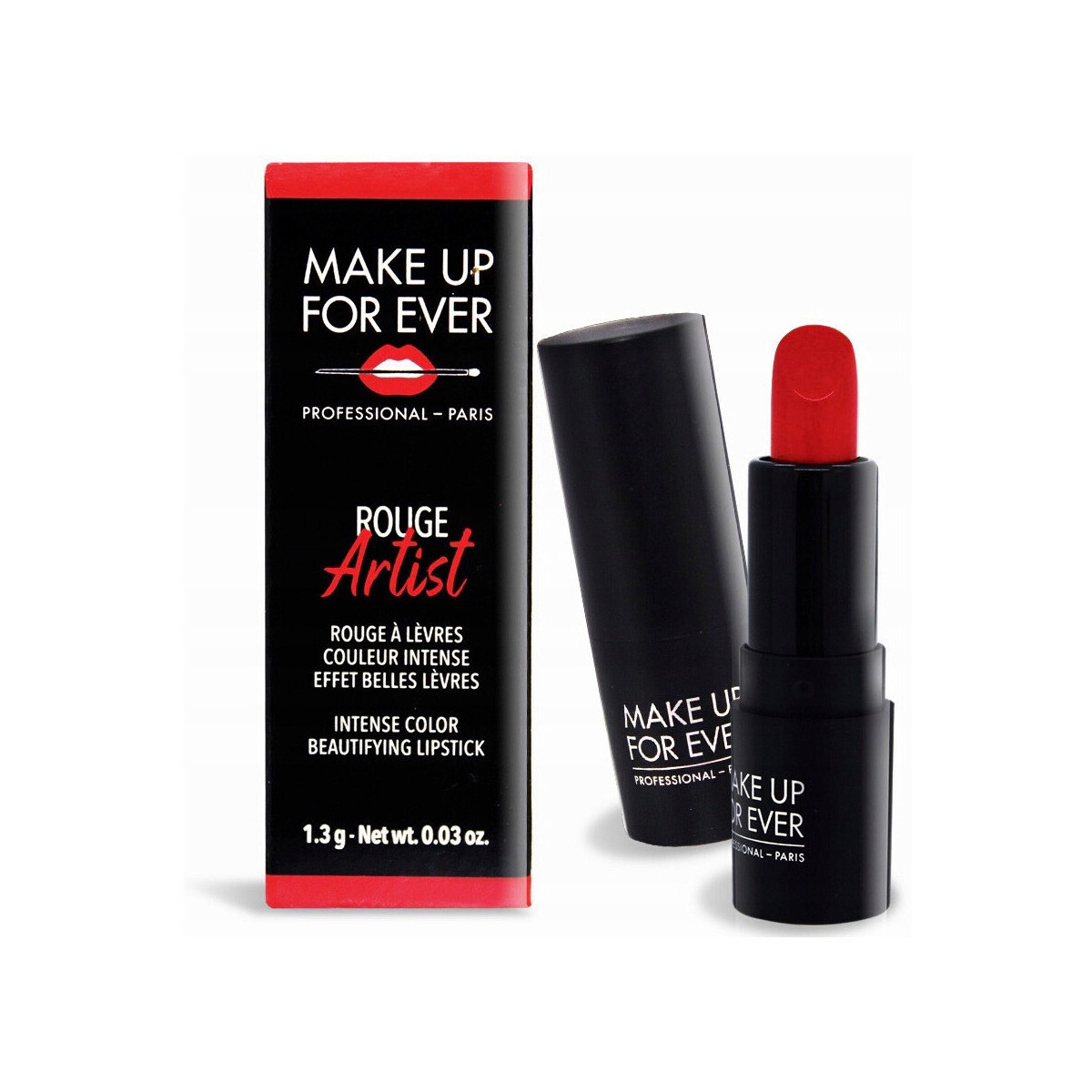 Make Up For Ever  Mini Lipstick Rouge Artist - 402 Untamed Fire  Červená