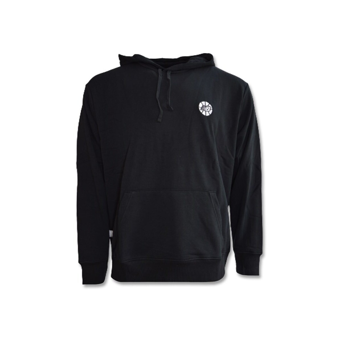 New Balance  Hoops Essentials Fundamental Hoodie  Černá