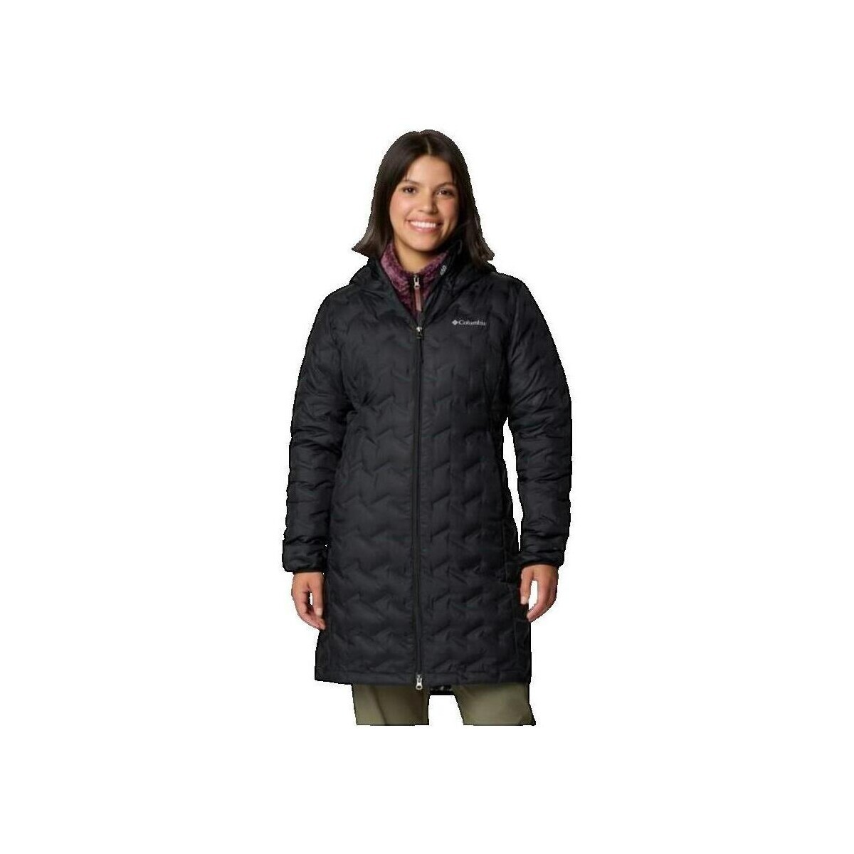 Columbia  Manteau  Delta Ridge II Long  Černá