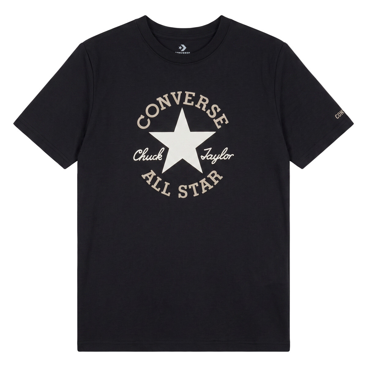 Converse  DISSECTED CHUCK PATCH SS TEE  Černá