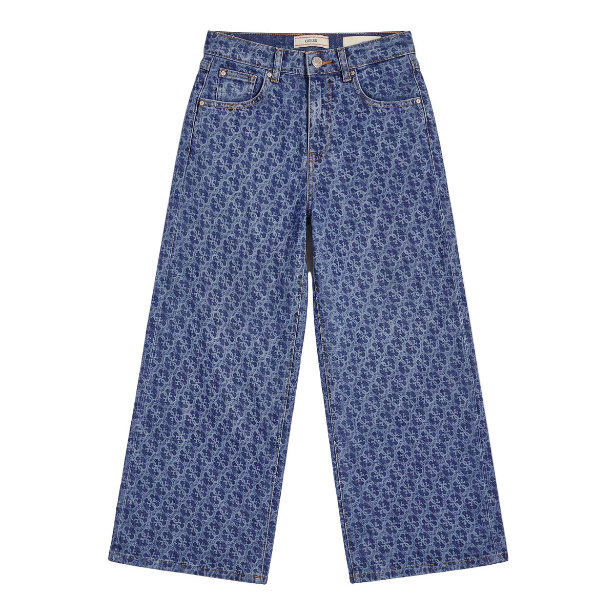 Guess CULOTTE COMFORT DENIM 4G LASER Modrá