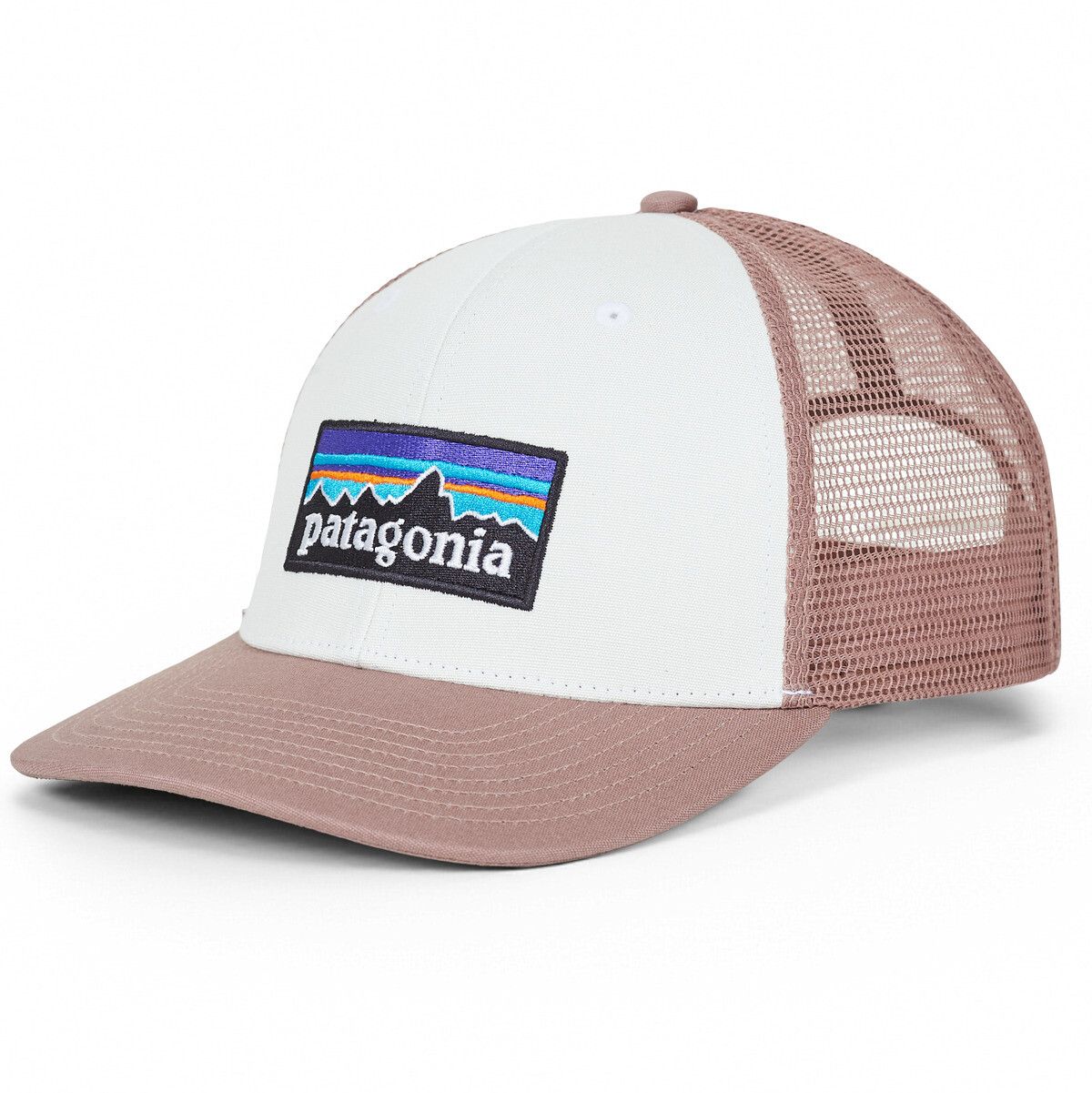 Patagonia  P-6 LOGO TRUCKER HAT  Bílá