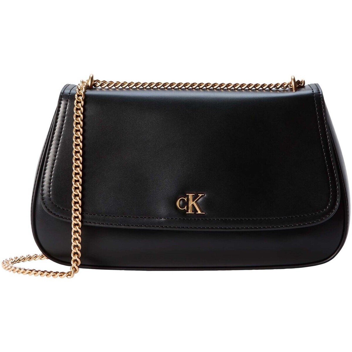 Calvin Klein Jeans  Ck Convertible Chain Medium Bag  Černá