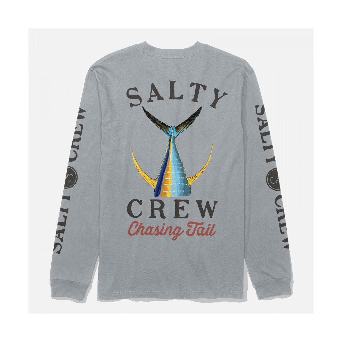 Salty Crew  Tailed l/s  Šedá