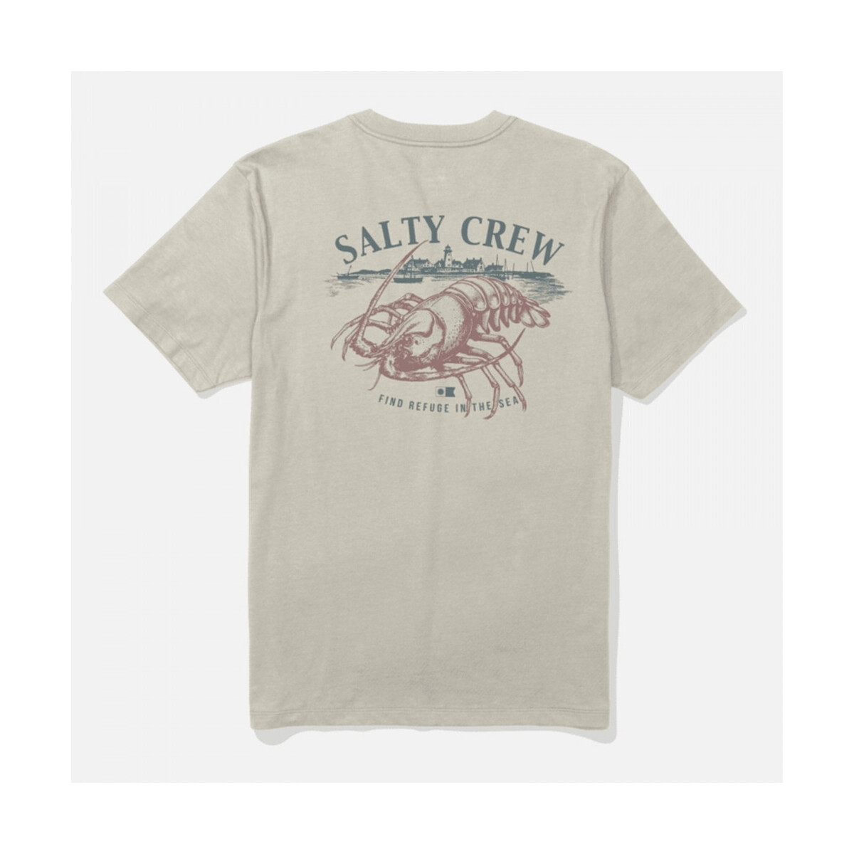Salty Crew  Shelled ss tee  Šedá