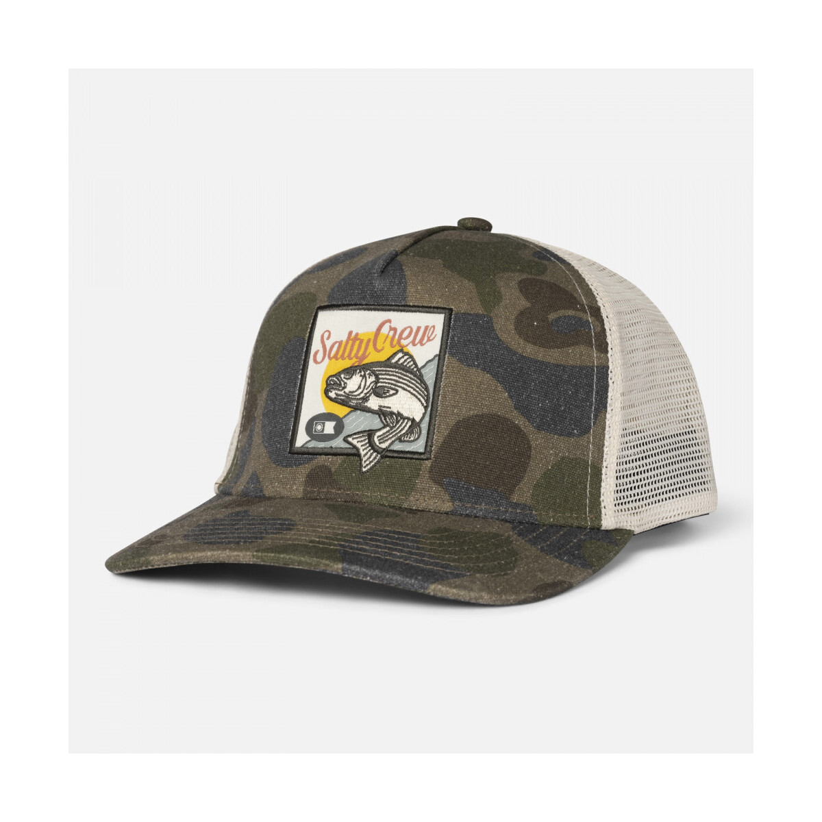 Salty Crew  Striper trucker  Zelená
