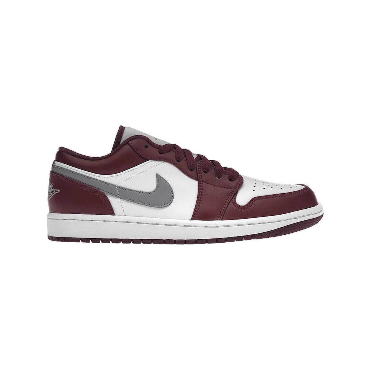 Nike  Baskets  Air Jordan 1 cuir  Šedá