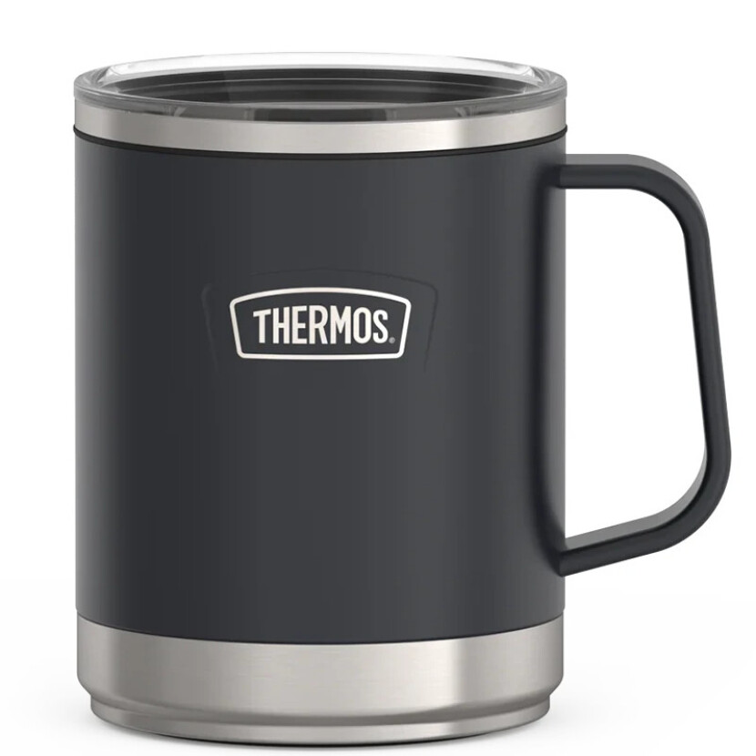 Termohrnek s madlem Thermos Icon 410 ml - světle hnědý
