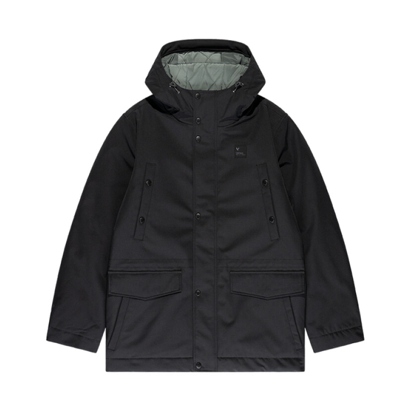 Bunda Vintage Industries Knox Parka - černá, M