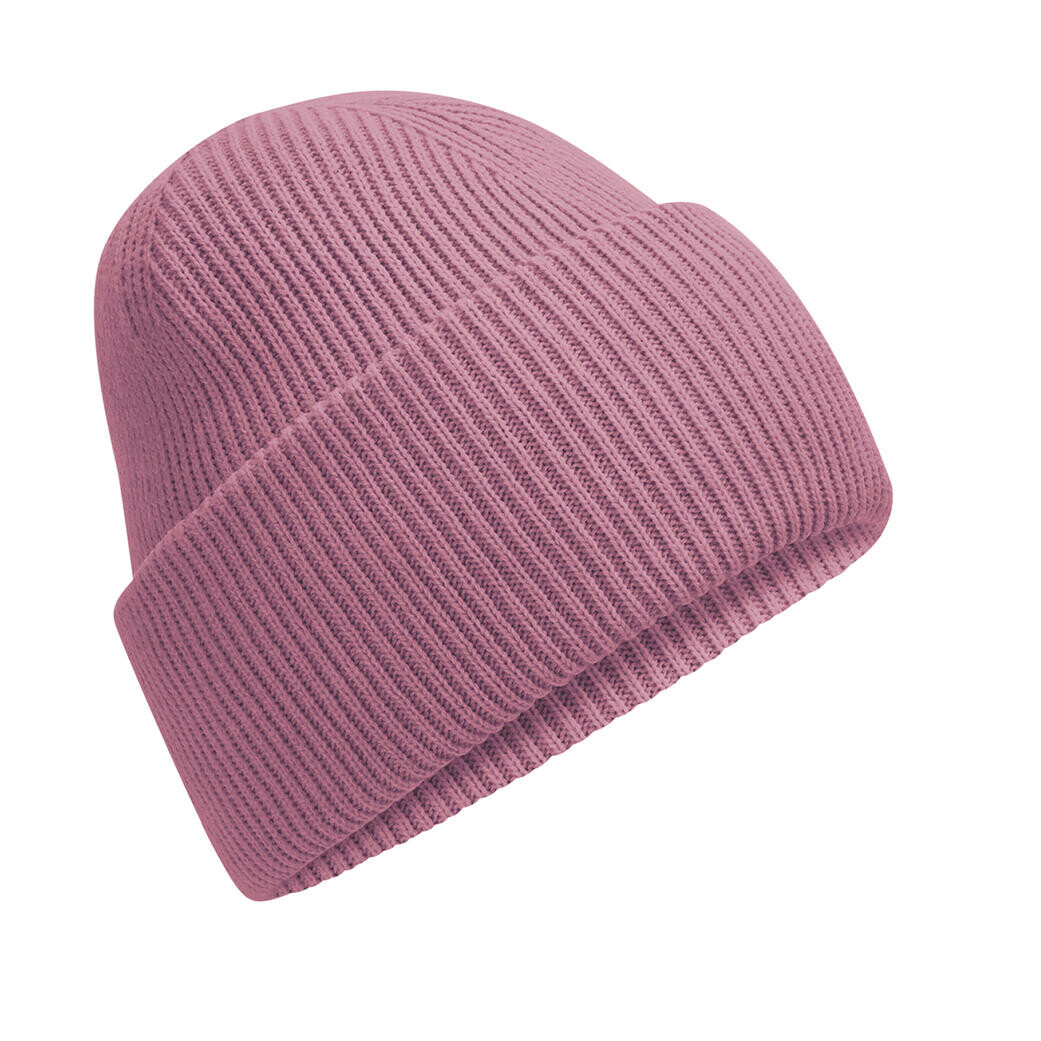 Čepice se širokou manžetou Beechfield Beanie - světle fialová