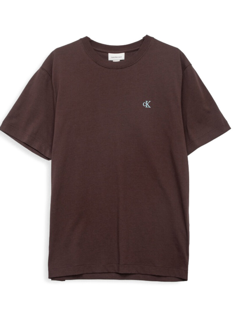 Calvin Klein pánské hnědé tričko LV04RC275G2IN M