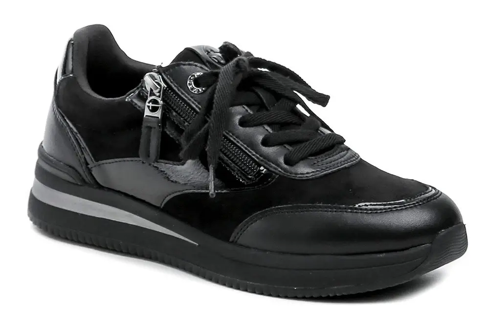 Tamaris Comfort 8-83717-47 černé dámské polobotky