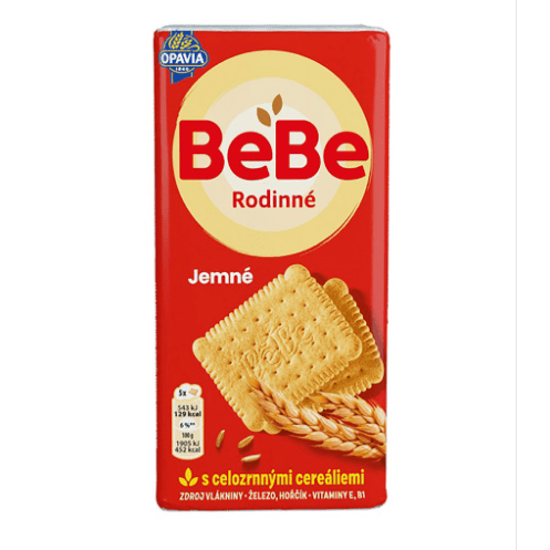 Sušenky s máslovou příchutí BeBe jemné 130g - FoodConsult s.r.o.