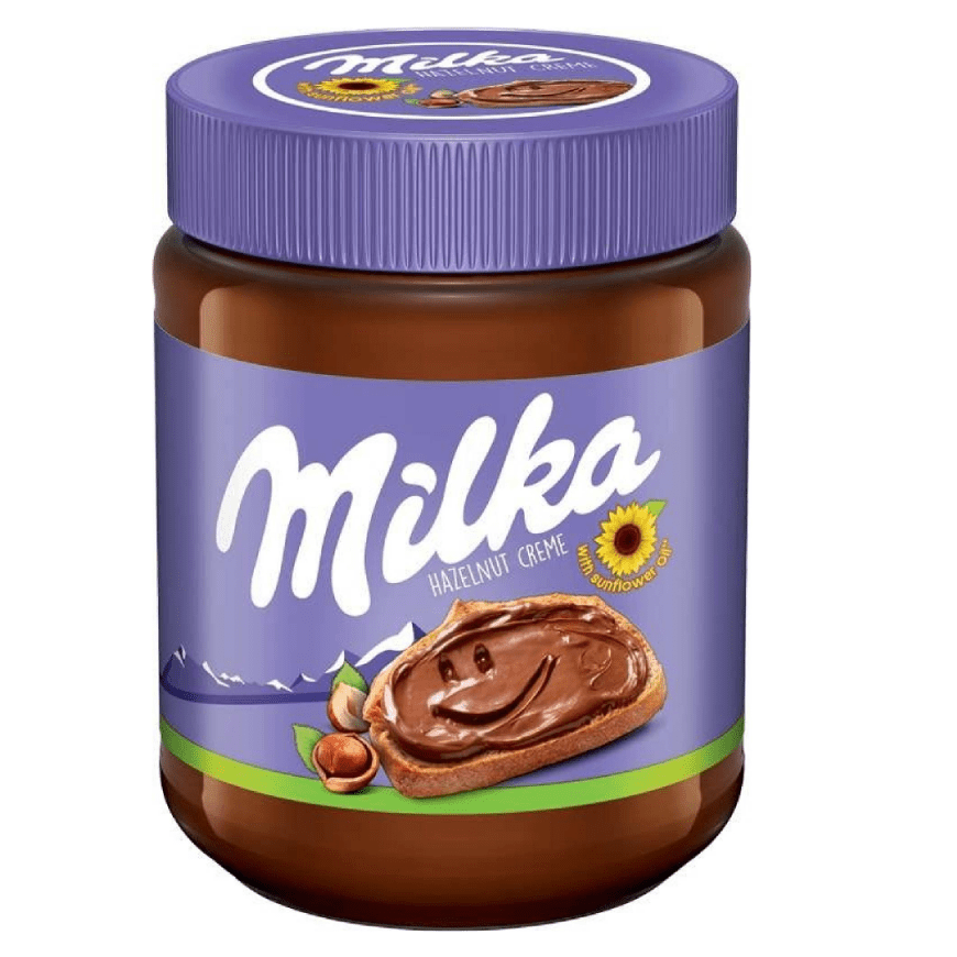 Milka Lískooříšková pomazánka 600g - FoodConsult s.r.o.