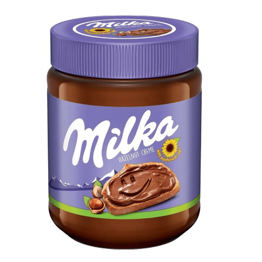 Milka Lískooříšková pomazánka 350g - FoodConsult s.r.o.