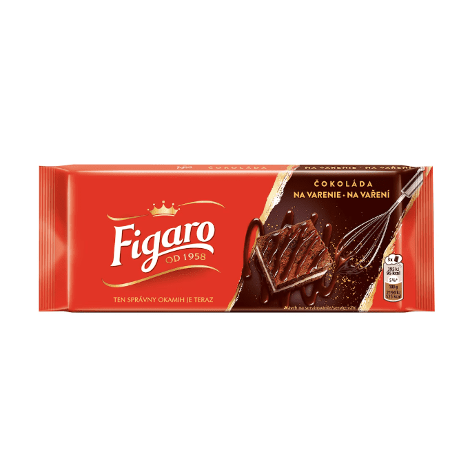 Figaro hořká čokoláda na vaření 90g - FoodConsult s.r.o.