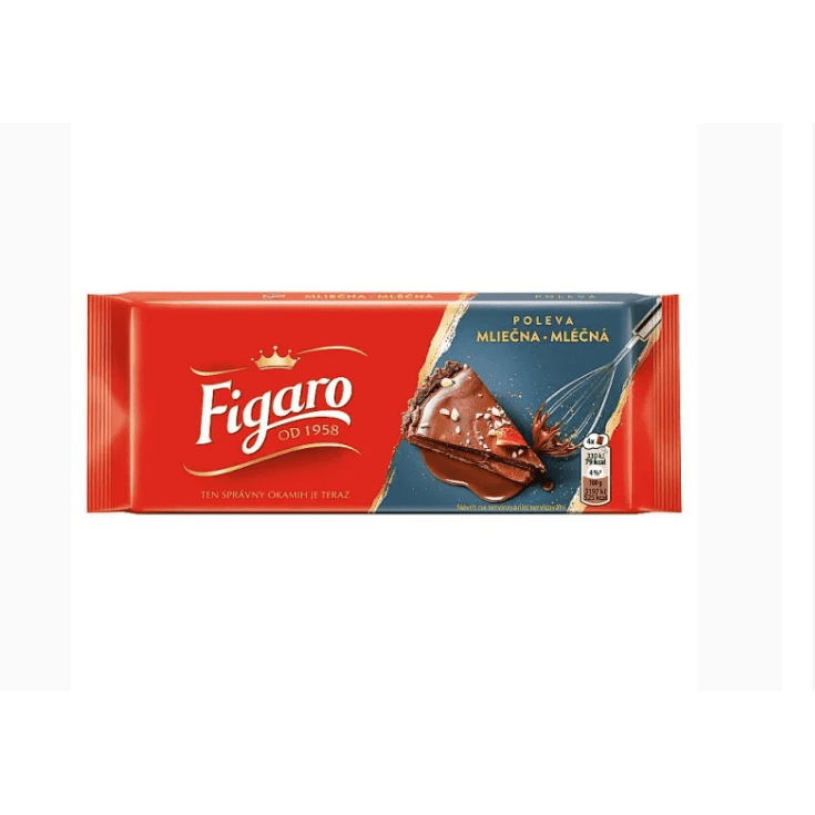 Figaro mléčná čokoláda na vaření 90g - FoodConsult s.r.o.