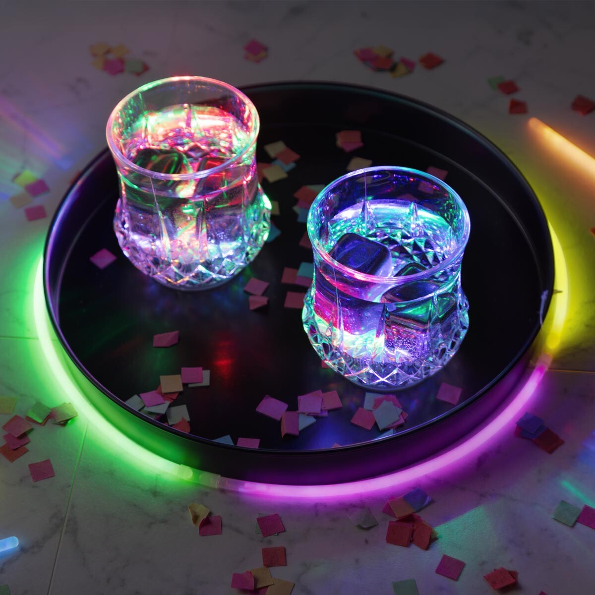 Haushalt International LED Sklenice, 2 ks