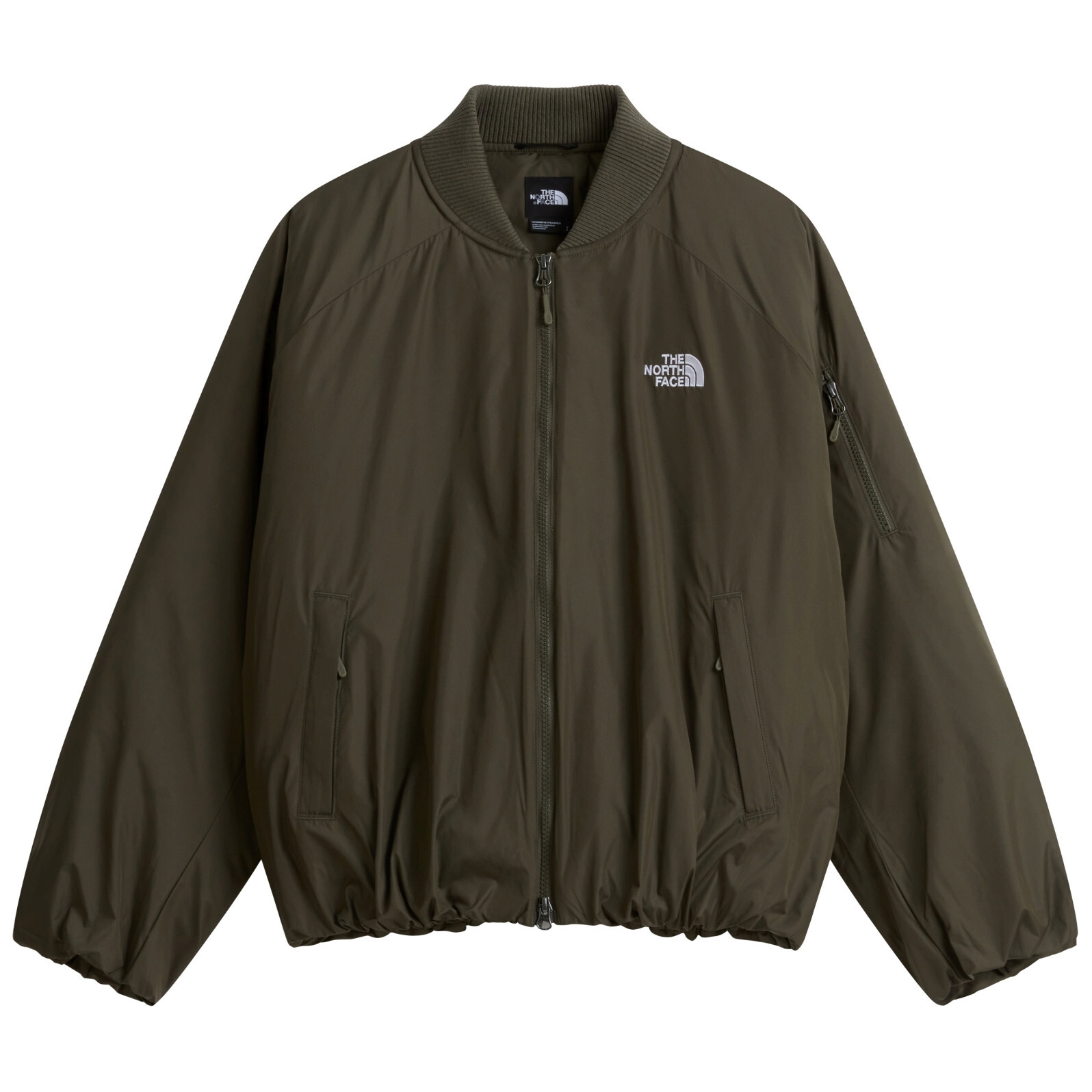 Dámská bunda The North Face W Choqa Bomber Jkt Velikost: S / Barva: zelená