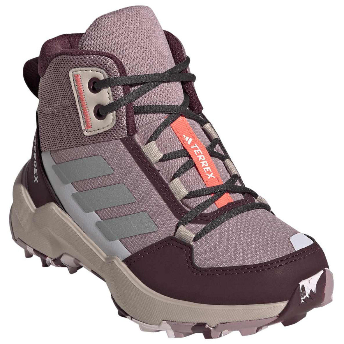 Dětské boty Adidas Terrex Ax4R Mid Pink Velikost bot (EU): 36 / Barva: růžová