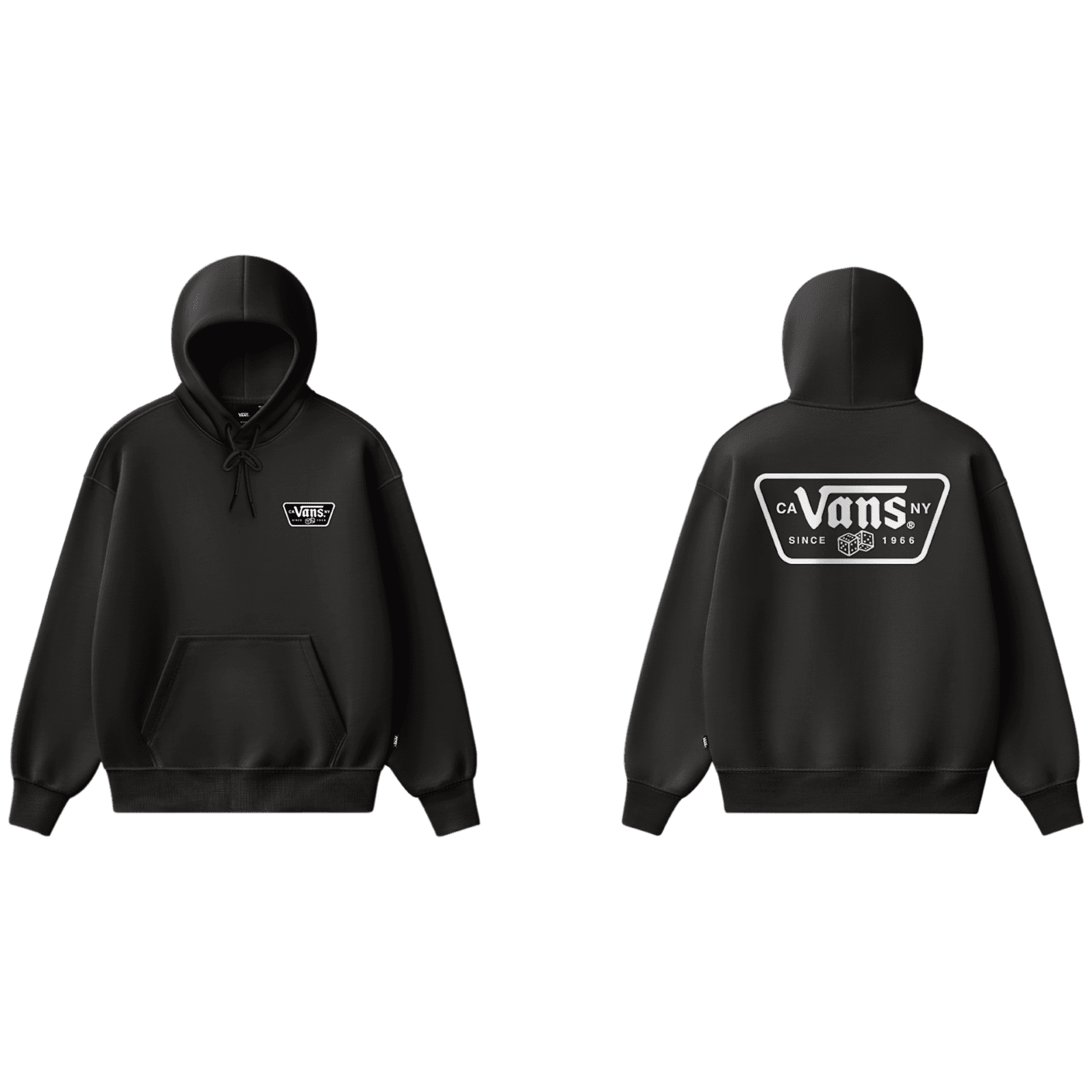 Pánská mikina Vans Knu Patch Pullover Velikost: M / Barva: černá