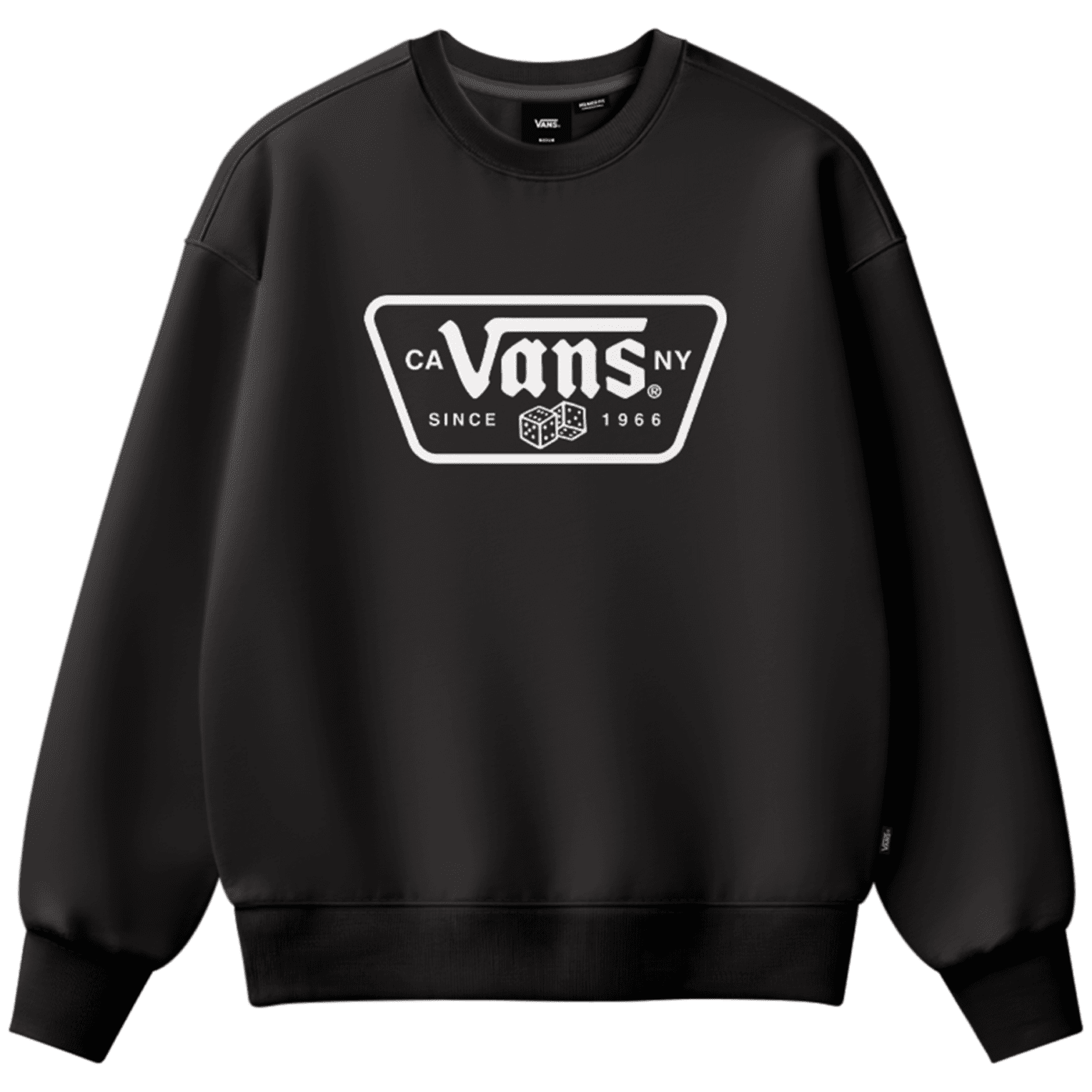 Pánská mikina Vans Knu Patch Crew Velikost: M / Barva: černá