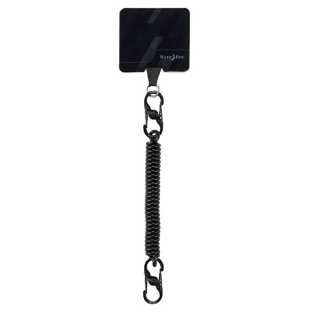 Bezpečnostní poutko Nite Ize Hitch Phone Anchor + Tether Barva: černá
