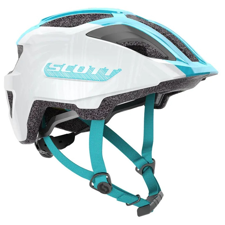Dětská cyklistická helma Scott Spunto Junior Velikost helmy: 50-56 cm / Barva: světle modrá