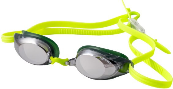 Plavecké brýle Finis Lightning Goggles Mirror Zelená
