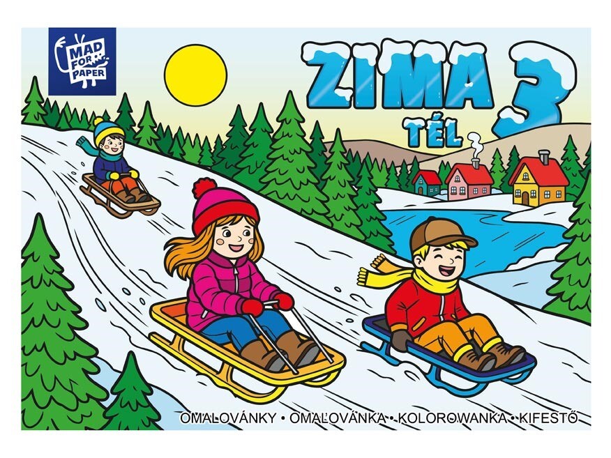 MFP 5301308 Omalovánky Zima 3