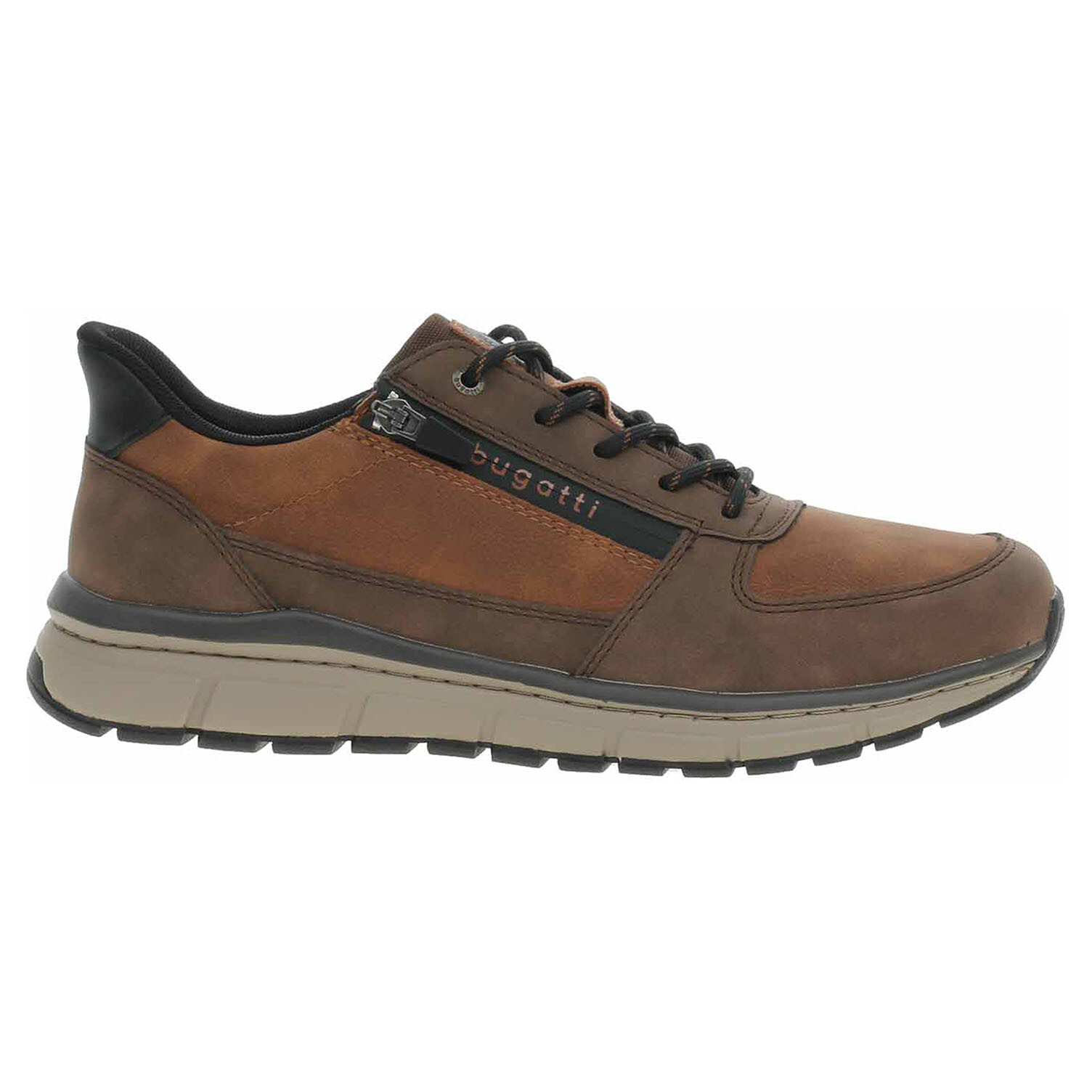 Ecco Pánské polobotky Bugatti 332-AOS06-5959 brown-cognac 24600994